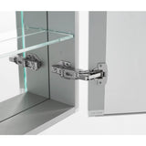 Royale 30 in W x 30 in. H Recessed or Surface Mount Medicine Cabinet with Bi-View Doors - Super Arbor