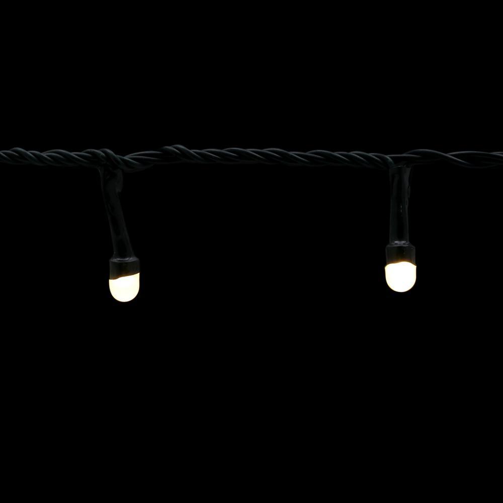 8 mm 200 Lights Mini Globe Warm White LED Lights with Wireless Smart Control - Super Arbor