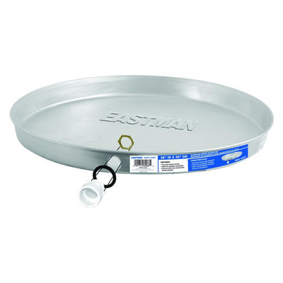 28 in. Aluminum Water Heater Drain Pan - Super Arbor