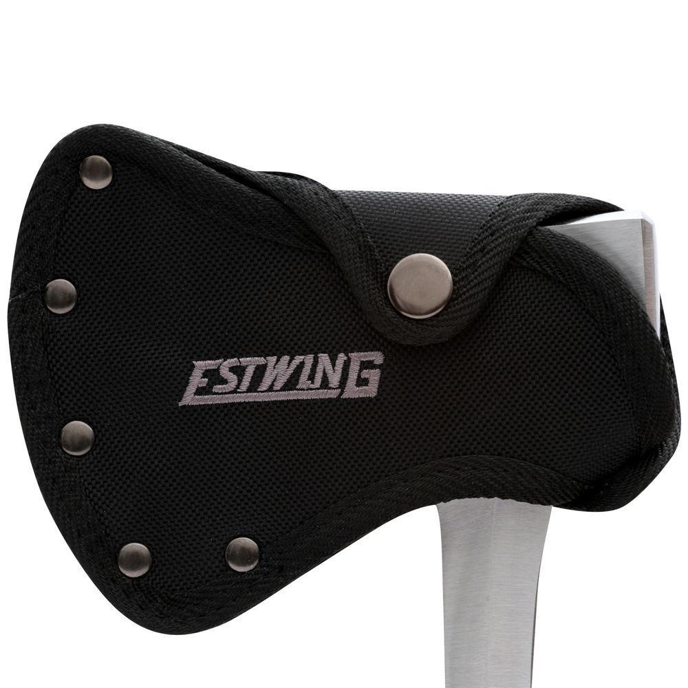 14 in. Sportsman's Axe with Leather Grip Handle - Super Arbor