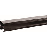 Everly 60 in. x 58-1/8 in. Traditional Semi-Frameless Sliding Bathtub Door in Bronze and 1/4 in. (6mm) Rain Glass - Super Arbor