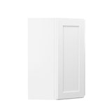 Shaker Ready To Assemble 27 in. W x 36 in. H x 27 in. D Plywood Corner Wall Kitchen Cabinet in Denver White