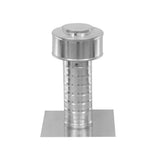 12 in. Dia Keepa Vent an Aluminum Roof Vent for Flat Roofs - Super Arbor