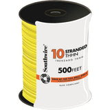 500 ft. 10 Black Stranded CU THHN Wire - Super Arbor