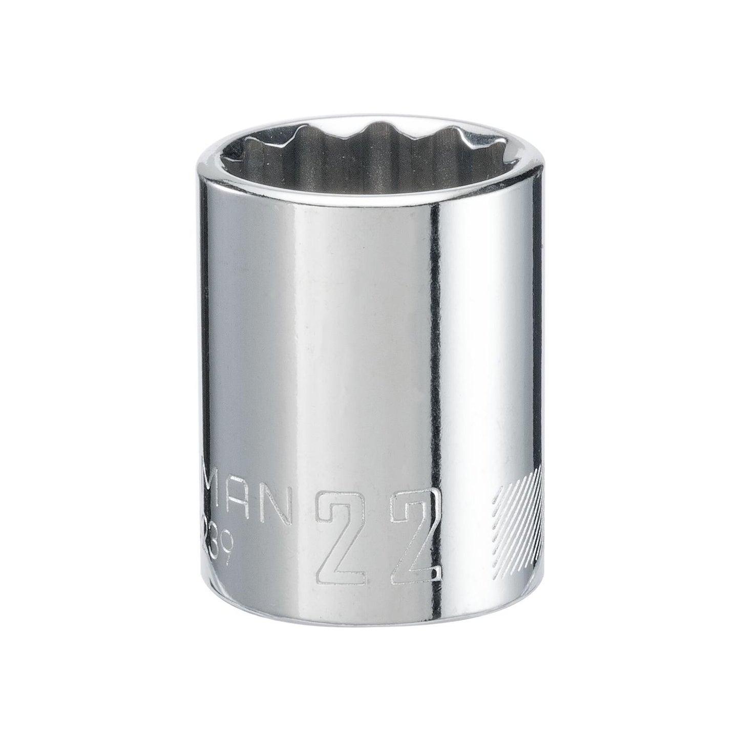 Craftsman 22mm Metric 12-Point Standard Shallow Socket
