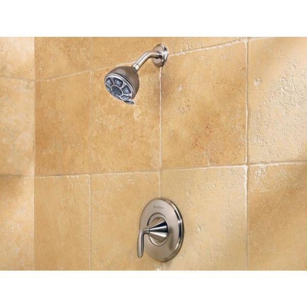 Pasadena Single-Handle 4-Spray Tub and Shower Faucet in Brushed Nickel (Valve Included) - Super Arbor
