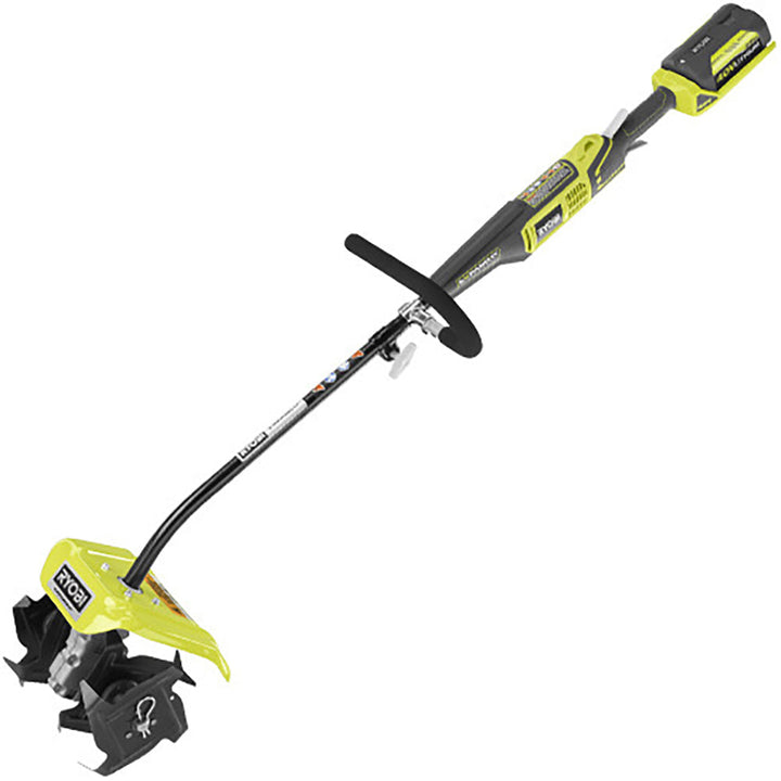 RYOBI 10 in. 40-Volt X Lithium-Ion Cordless Attachment-Capable Cultivator with 2.6 Ah Battery and Charger