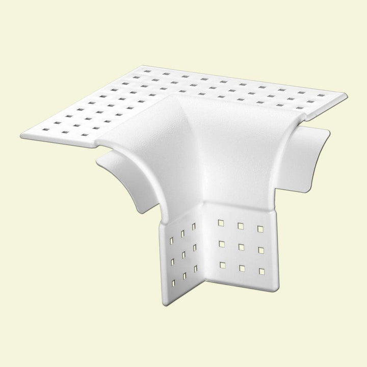 3/4 in. Vinyl 2-Way Corner Caps (50-Pack) - Super Arbor