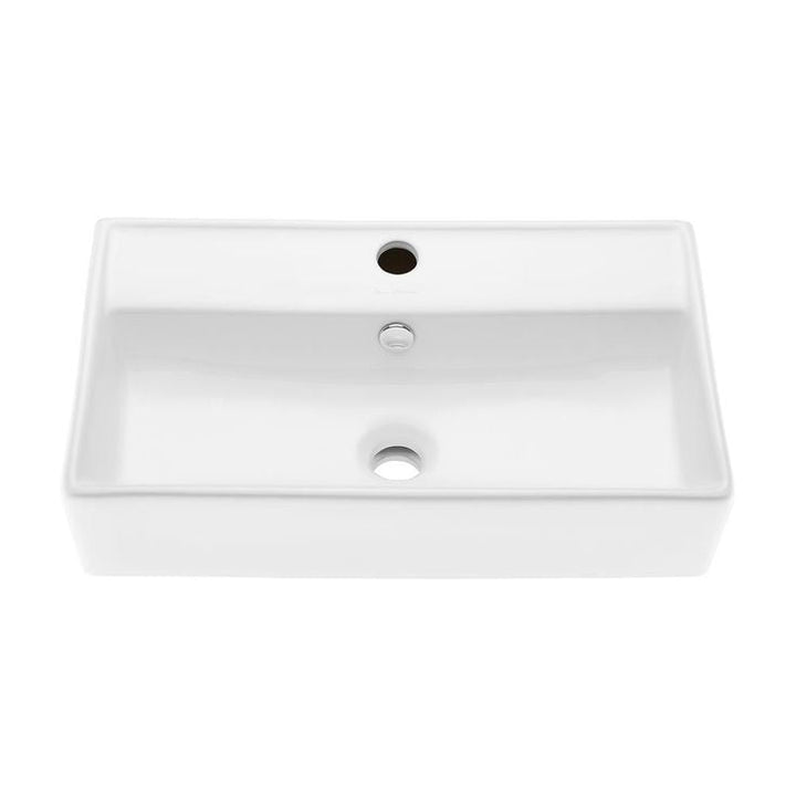 Swiss Madison Claire Ceramic Wall Hung Sink in White