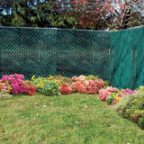 Everbilt 72 in. x 10 ft. Green Permalock Double Wall Fencing Slats