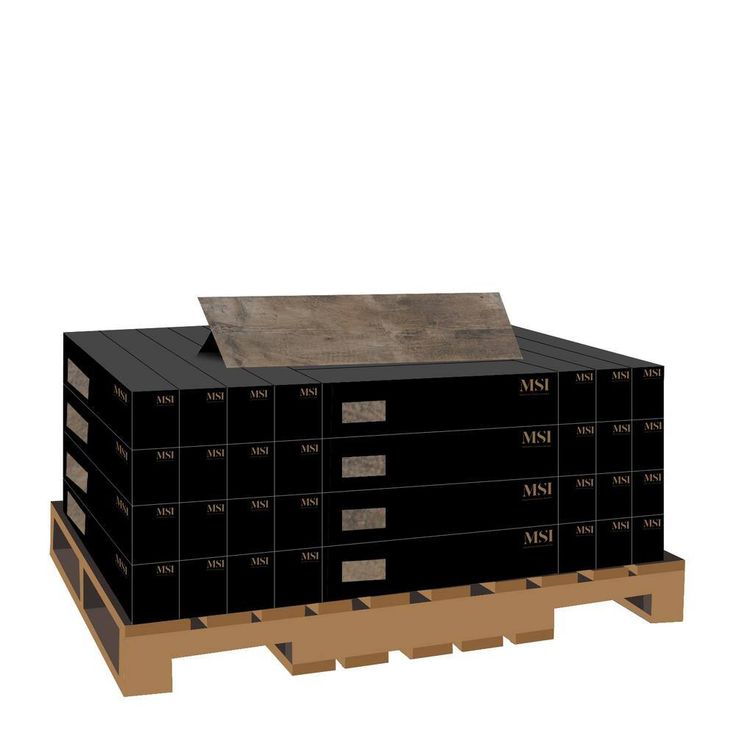 MSI Barnwood Cognac 8 in. x 36 in. Matte Porcelain Floor and Wall Tile (20 cases / 280 sq. ft. / pallet)