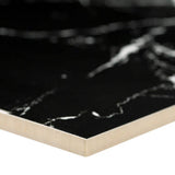 MSI Aashini Black 16 in. x 32 in. Polished Porcelain Floor and Wall Tile (14.20 sq. ft./Case)