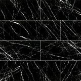 MSI Aashini Black 16 in. x 32 in. Polished Porcelain Floor and Wall Tile (14.20 sq. ft./Case)