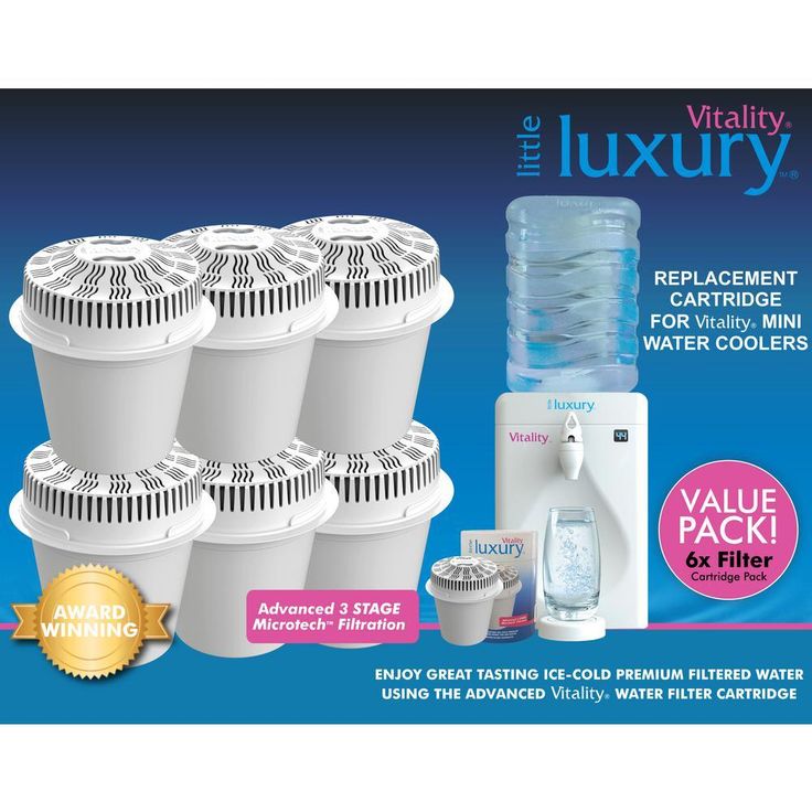 Vitality Indoor Series Water Filter Cartridge (6-Pack)