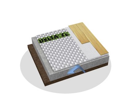 DELTA 105-sq ft Standard Flooring Underlayment