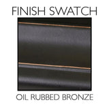 2-1/8 in. x 1-3/4 in. Oil Rubbed Bronze Standard Hinge Pin Door Stop Value Pack (5 per Pack)