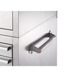 43 in. 11-Drawer Stainless Steel Rolling Tool Chest Combo - Super Arbor