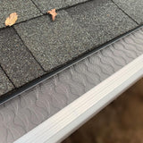 3 ft. L x 6 in. W No Drilling Snap & Lock Aluminum Gutter Guard with Stainless Steel Micro Mesh (25-Piece Equals 75 ft.)