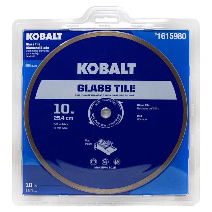Kobalt 10-in Wet Glass Diamond Saw Blade