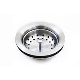 All-in-One Stainless Steel 33 in. 2-Hole Single Bowl Drop-in Kitchen Sink Kit with Faucet and Strainer