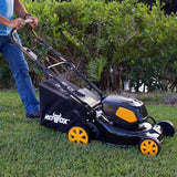MOWOX 20 in. 82-Volt Self-Propelled Cordless Walk Behind Mower with 5.0 Ah Battery and Charger