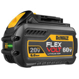 FLEXVOLT 60-Volt MAX Lithium-Ion Cordless Brushless Reciprocating Saw with (2) Batteries 2Ah, Charger and Bonus Battery - Super Arbor