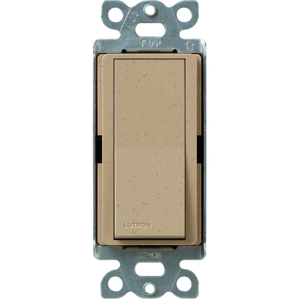 Claro 15 Amp On/Off 3-Way Switch, White - Super Arbor