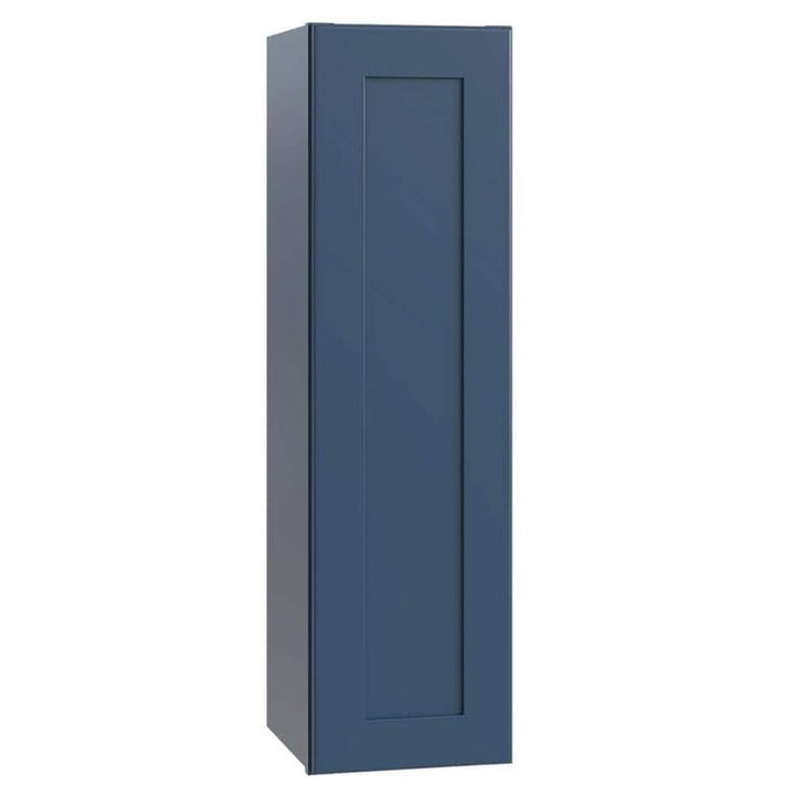 Home Decorators Collection Newport 15 in. W x 12 in. D x 42 in. H Assembled Plywood Wall Kitchen Cabinet in Mythic Blue with Soft Close