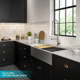 Kore Workstation Farmhouse/Apron-Front Stainless Steel 36 in. Single Bowl Kitchen Sink