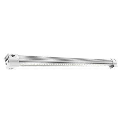 4 ft. 54-Watt Vertical Mount White Full Spectrum LED Non-Dimmable Indoor Linkable Plant Grow Light Strip, Daylight - Super Arbor