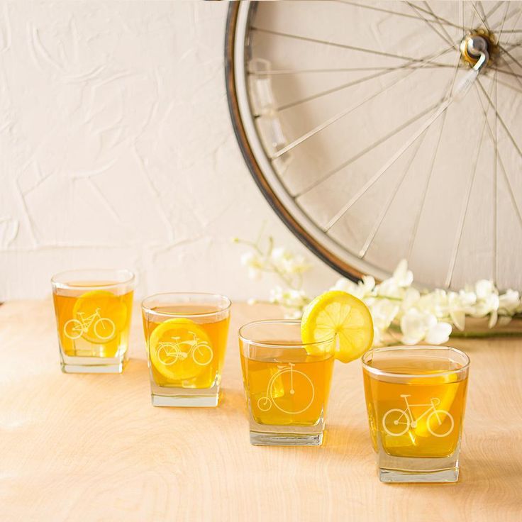 Bicycle 10.5 oz. Cocktail Glasses