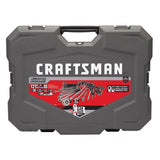 Craftsman OVERDRIVE 121 pc Mechanic's Tool Set - Metric/SAE, Gunmetal Chrome