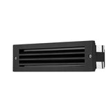 6-Watt Black Outdoor Integrated LED Step Landscape Well Light - Super Arbor