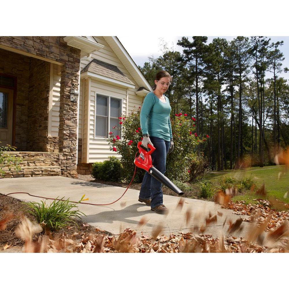 Homelite 150 MPH 233 CFM 7 Amp Electric Leaf Blower/Sweeper - Super Arbor