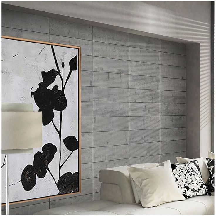 Florida Tile Home Collection Timber Grey 6 in. x 24 in. Porcelain Floor and Wall Tile (448 sq. ft./ pallet)