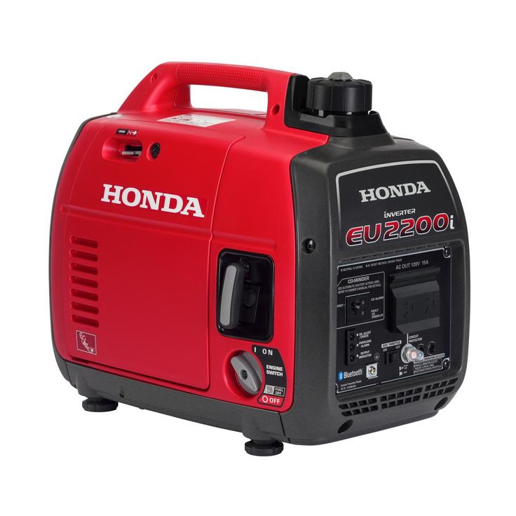 Honda 2200-Watt Recoil Start Gasoline Powered Inverter Generator with 20 Amp Outlet