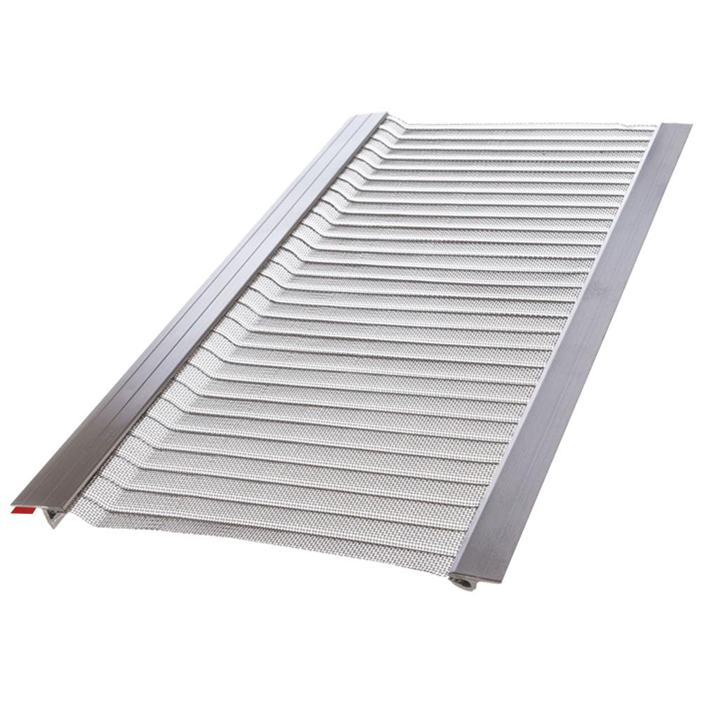 4 ft. L x 6 in. W Stainless Steel Micro-Mesh Gutter Guard (3-Pack) - Super Arbor