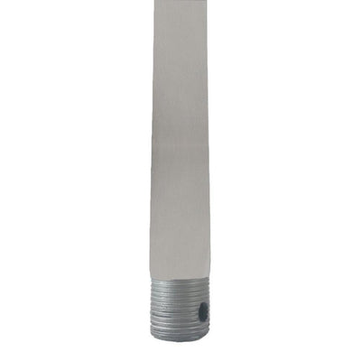 36 in. Brushed Nickel Ceiling Fan Extension Downrod for Modern Forms or WAC Lighting Fans - Super Arbor
