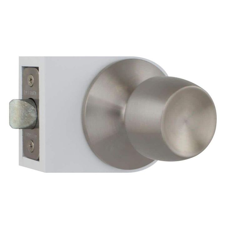 Defiant Brandywine Stainless Steel Passage Hall and Closet Door Knob Contractor Pack (6-Piece)