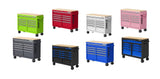 Kobalt 46.1-in L x 37.2-in H 9-Drawers Rolling Green Wood Work Bench