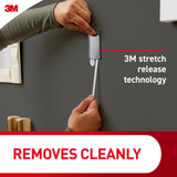 3M Command Silver Picture Hanger, Jumbo Universal, 8 lb Capacity, 1 Pack