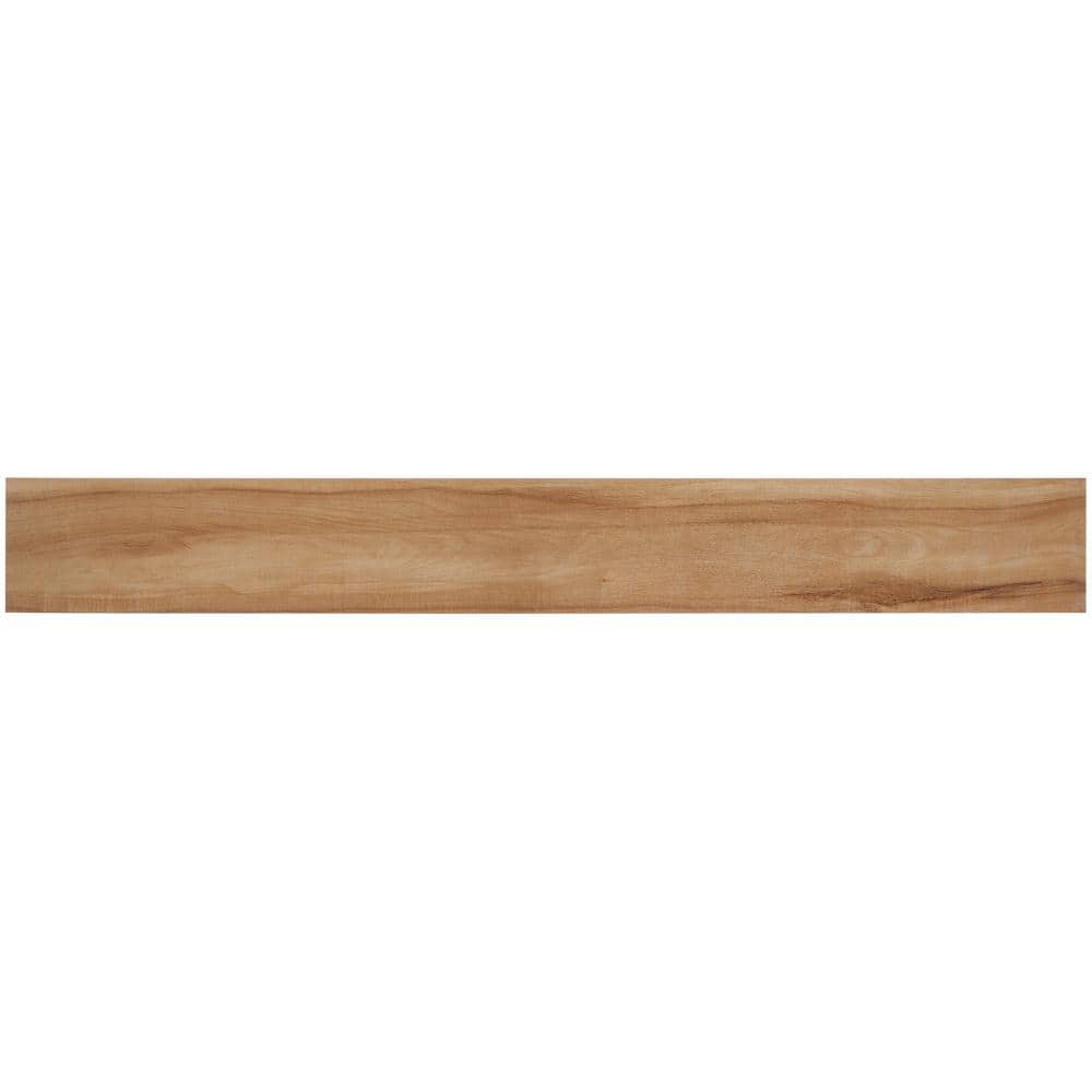 Ivy Hill Tile Duren 28mil Acacia Brown 6 in. x 48 in. Glue-Down Luxury Vinyl Plank Flooring, 36 sq. ft./Case