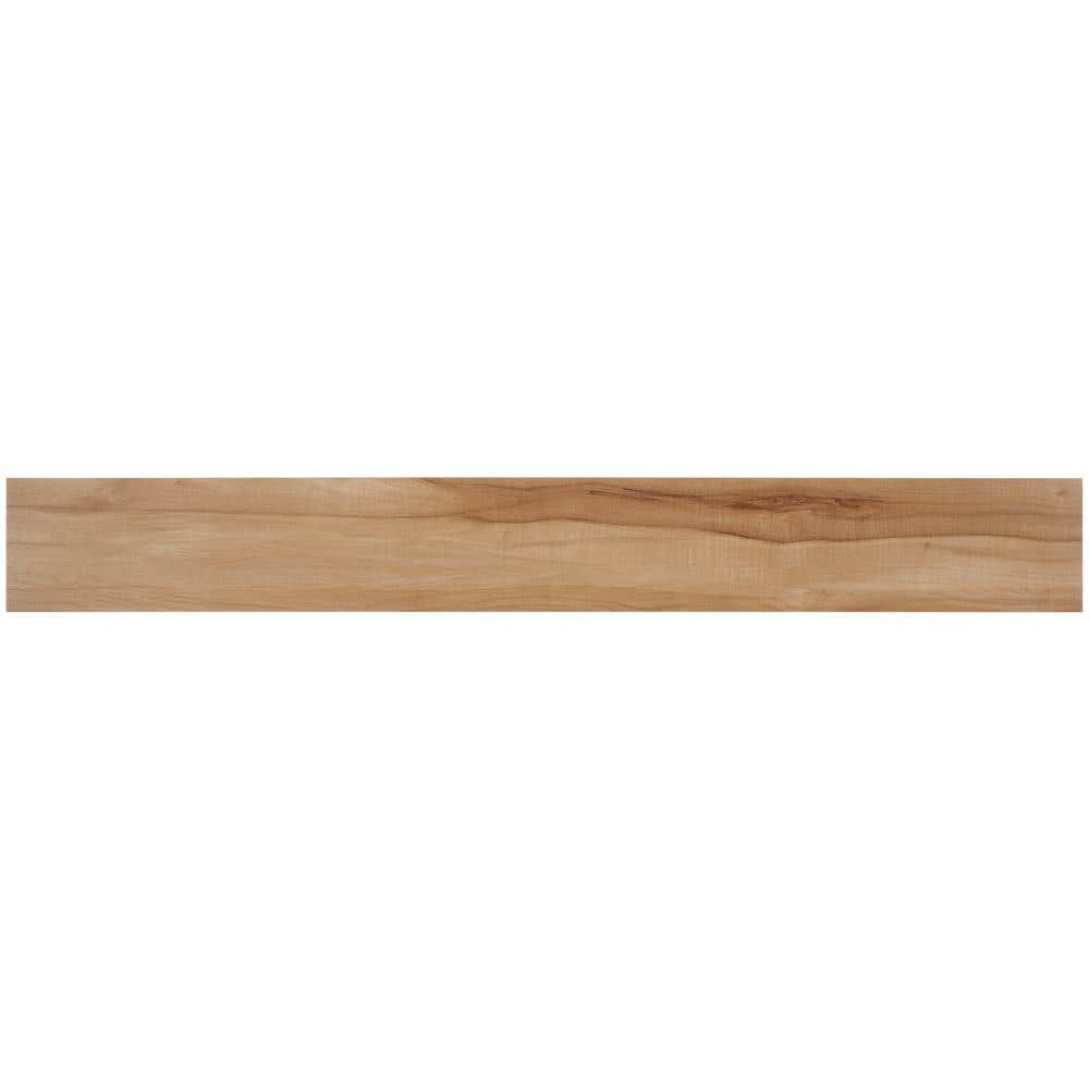 Ivy Hill Tile Duren 28mil Acacia Brown 6 in. x 48 in. Glue-Down Luxury Vinyl Plank Flooring, 36 sq. ft./Case