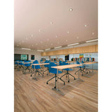 Ivy Hill Tile Duren 28mil Acacia Brown 6 in. x 48 in. Glue-Down Luxury Vinyl Plank Flooring, 36 sq. ft./Case
