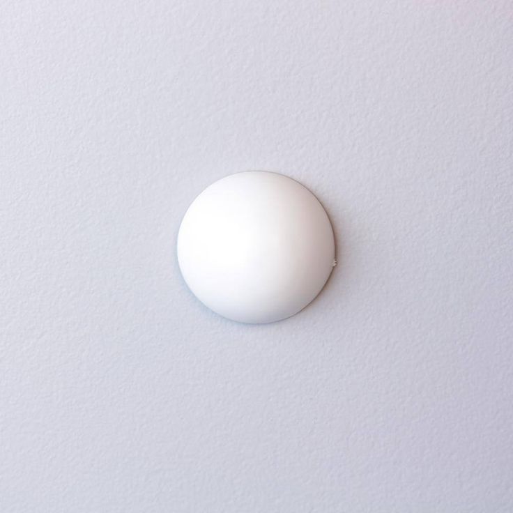 White Soft Dome Door Stop (2-Pack)