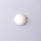 White Soft Dome Door Stop (2-Pack)