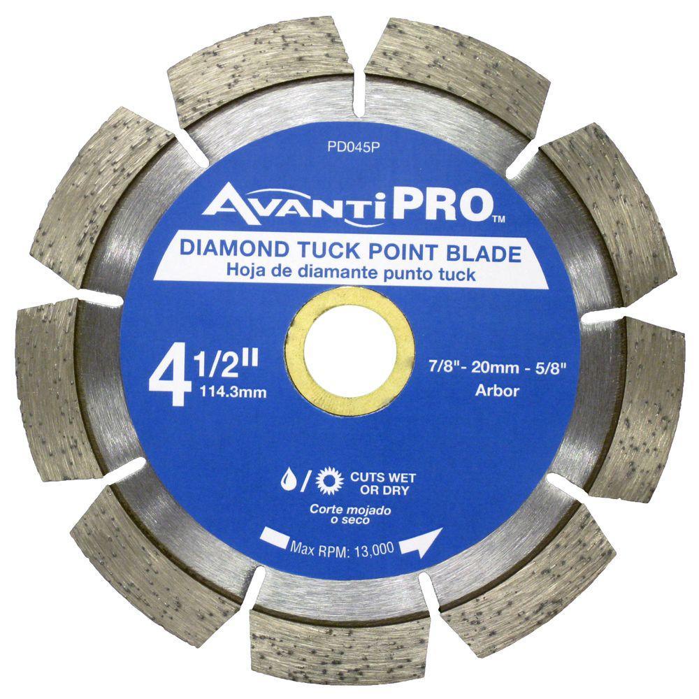 4-1/2 in. Diamond Tuck Point Blade - Super Arbor