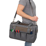 16 in. 17-Pocket Carpenter's Tool Bag - Super Arbor