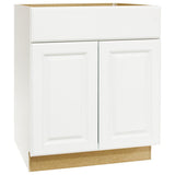 Hampton Assembled 24 x 34.5 x 21 in. Bathroom Vanity Base Cabinet in Natural Hickory
