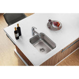 Dayton Undermount Stainless Steel 16 in. Single Bowl Bar Sink